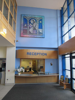 Reception area